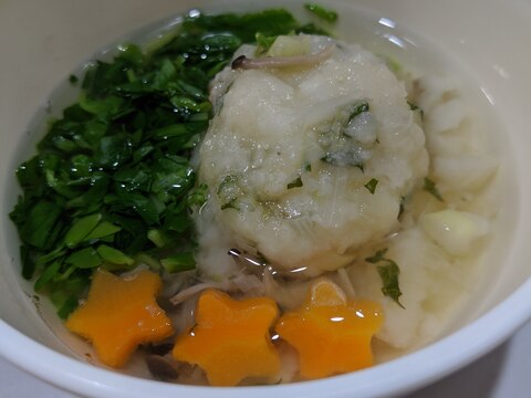 ふわふわ 和風海老しんじょう 離乳食完了期にも レシピ 作り方 By 管理栄養士ママ 楽天レシピ